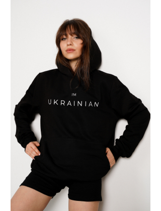 Картинка Худі "I'm Ukrainian" чорне